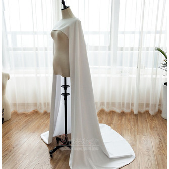 Σατέν φόρεμα νυφικό νυφικό μοναδικό σάλι μήκος 200CM - Σελίδα 3
