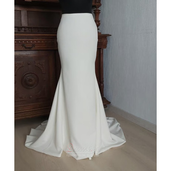 Ξεχωριστή γαμήλια φούστα Γοργόνα Νυφική φούστα Γοργόνα απλή νυφική στολή - Σελίδα 1