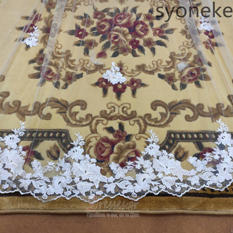 3M Luxury Wedding Veil Custom Veil Lace Edge Veil Long Tulle One Layer Customization - Σελίδα 5
