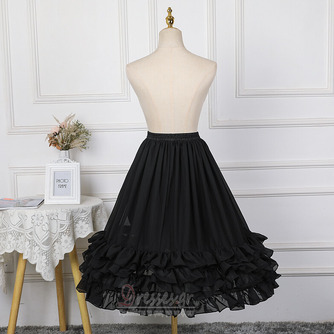 lolita petticoat καθημερινή lolita βολάν μεσοφόρι ρυθμιζόμενη φούστα - Σελίδα 4