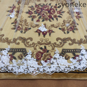 3M Luxury Wedding Veil Custom Veil Lace Edge Veil Long Tulle One Layer Customization - Σελίδα 4