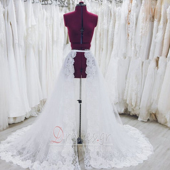Αποσπώμενη νυφική φούστα, νυφική φούστα με δαντέλα, αξεσουάρ γάμου με δαντέλα Φούστα προσαρμοσμένου μεγέθους - Σελίδα 1