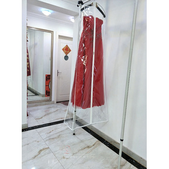 Τσάντα νυφικού επιμήκυνσης πυκνωμένο διαφανές νυφικό πίσω τσάντα αποθήκευσης κάλυμμα σκόνης PVC - Σελίδα 4