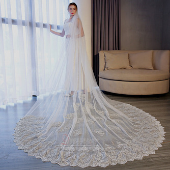 Tailing Veil Lace Applique Veil Studio Photography Veil Αξεσουάρ γάμου - Σελίδα 1