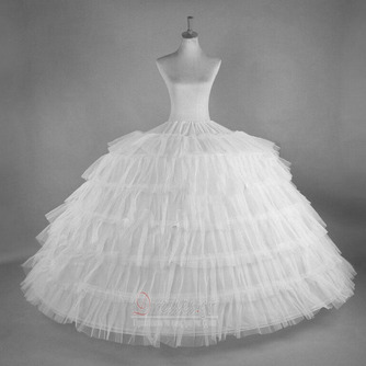 Ταφτάς πολυεστέρα Ελαστική μέση Πλήρες φόρεμα Μεσοφόρι γάμου - Σελίδα 2