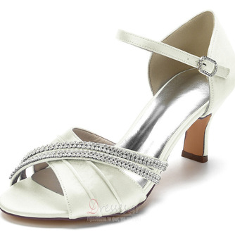 Σατέν πεταλούδα γαμήλια παπούτσια με κοίλο στιλέτο ψηλά τακούνια πράσινα παπούτσια παράνυμφων - Σελίδα 2