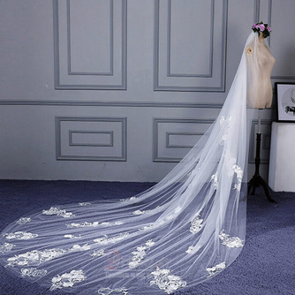 Νυφικός γάμος Exquisite Veil Lace Veil Trailing Long Veil Luxury Weil Weil - Σελίδα 3