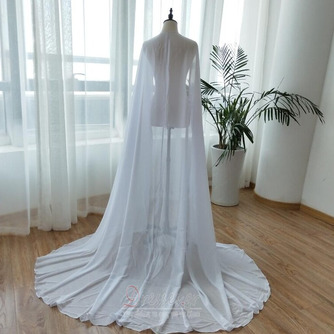 Chiffon μακρύ σάλι απλό κομψό γαμήλιο μπουφάν 2 μέτρα μήκος - Σελίδα 2