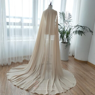 Chiffon μακρύ σάλι απλό κομψό γαμήλιο μπουφάν 2 μέτρα μήκος - Σελίδα 7