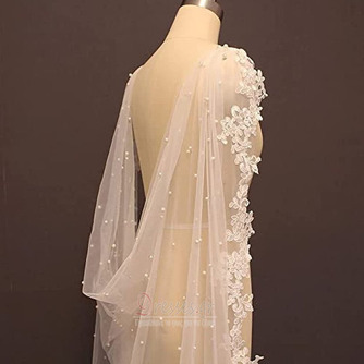 Vestido de noiva vestido de noiva xale pérola xale rendado xale - Σελίδα 5