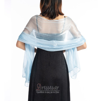 Βραδινό Φόρεμα Σάλι Νυφικό Νυφικό Σάλι Μονόχρωμο Φουλάρι - Σελίδα 18