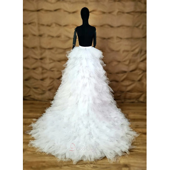 Αποσπώμενο νυφικό τρενάκι τούλινη φούστα νυφικό φόρεμα νυφικό τούλι Φόρεμα με τυλιχτή φούστα με κλιμάκωση αποσπώμενη φούστα - Σελίδα 2