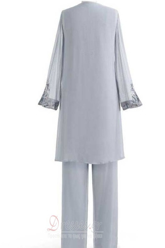 Κοντομάνικο Πέταλο λαιμό Μέχρι τον αστράγαλο Παντελόνι κοστούμι φόρεμα - Σελίδα 3