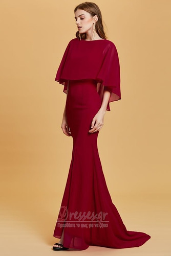 Φερμουάρ επάνω Φυσικό Κομψό Κόσμημα Χαλαρά μανίκια Βραδινά φορέματα - Σελίδα 3