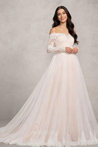 Νυφικά Εγκυμοσύνη Τραίνο παρεκκλησιών Φθινόπωρο Από τον ώμο - Σελίδα 2