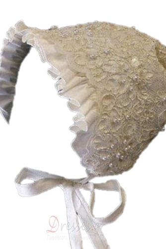 Σατέν Φυσικό Κόσμημα Κοντομάνικο Δαντέλα Φόρεμα Βάπτισης - Σελίδα 3