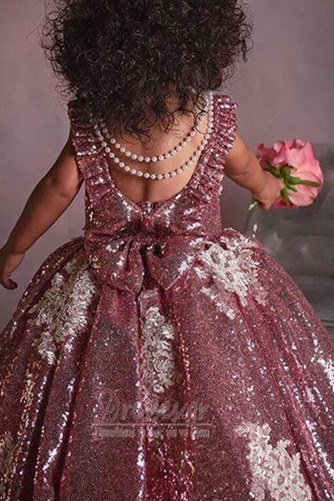 Λουλούδι κορίτσι φορέματα Έτος 2019 Κόσμημα Τονισμένα τόξο Τόξο εξώπλατο Άνοιξη - Σελίδα 5