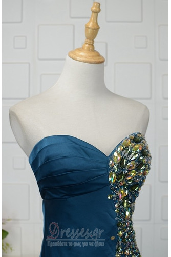 Κρυστάλλινη εξώπλατο αγαπημένος Λάμψη Αμάνικο Βραδινά φορέματα - Σελίδα 4