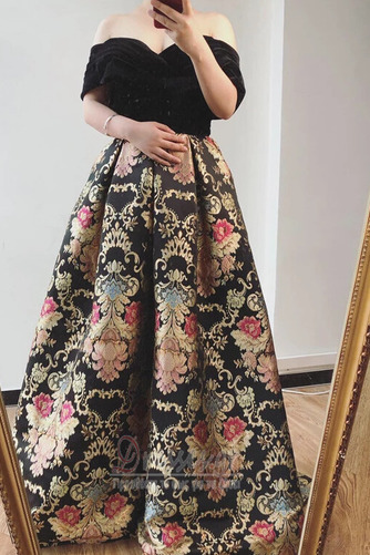 Βραδινά φορέματα Φυσικό Φερμουάρ επάνω Σατέν Κοντομάνικο Έτος 2019 Κοντομάνικο - Σελίδα 2
