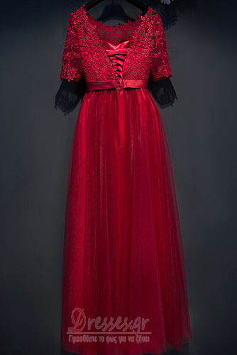 Παράνυμφος φορέματα Δαντέλα Ψευδαίσθηση Κομψό & Πολυτελές Καλοκαίρι Γραμμή Α - Σελίδα 2