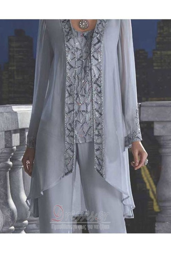 Κοντομάνικο Πέταλο λαιμό Μέχρι τον αστράγαλο Παντελόνι κοστούμι φόρεμα - Σελίδα 2