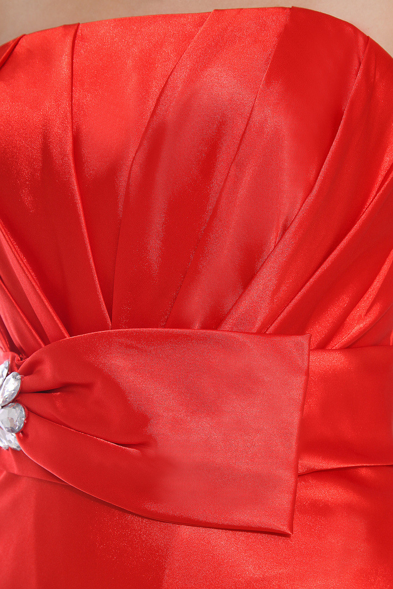 Χάνει Φυσικό Επίσημη Θήκη Σατέν Στράπλες Βραδινά φορέματα